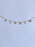Collier « Elohim » Dieu des Dieux